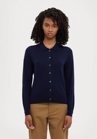 Polo Ralph Lauren LONG SLEEVED CARDIGAN - Kardigán - hunter navy