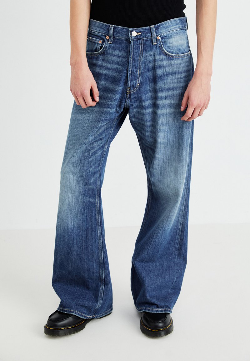 Weekday TIME LOOSE - Jeans Relaxed Fit - mine blue/blau - Zalando.de