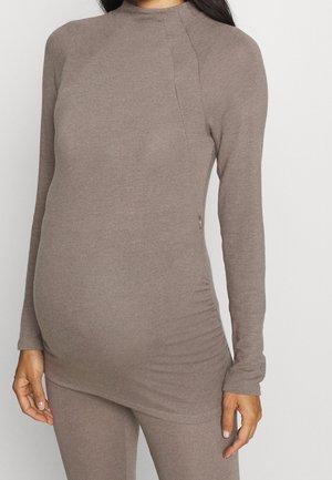 T-shirt à manches longues - taupe