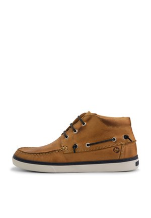 Travelin HELFORD - Schnürstiefelette - light brown