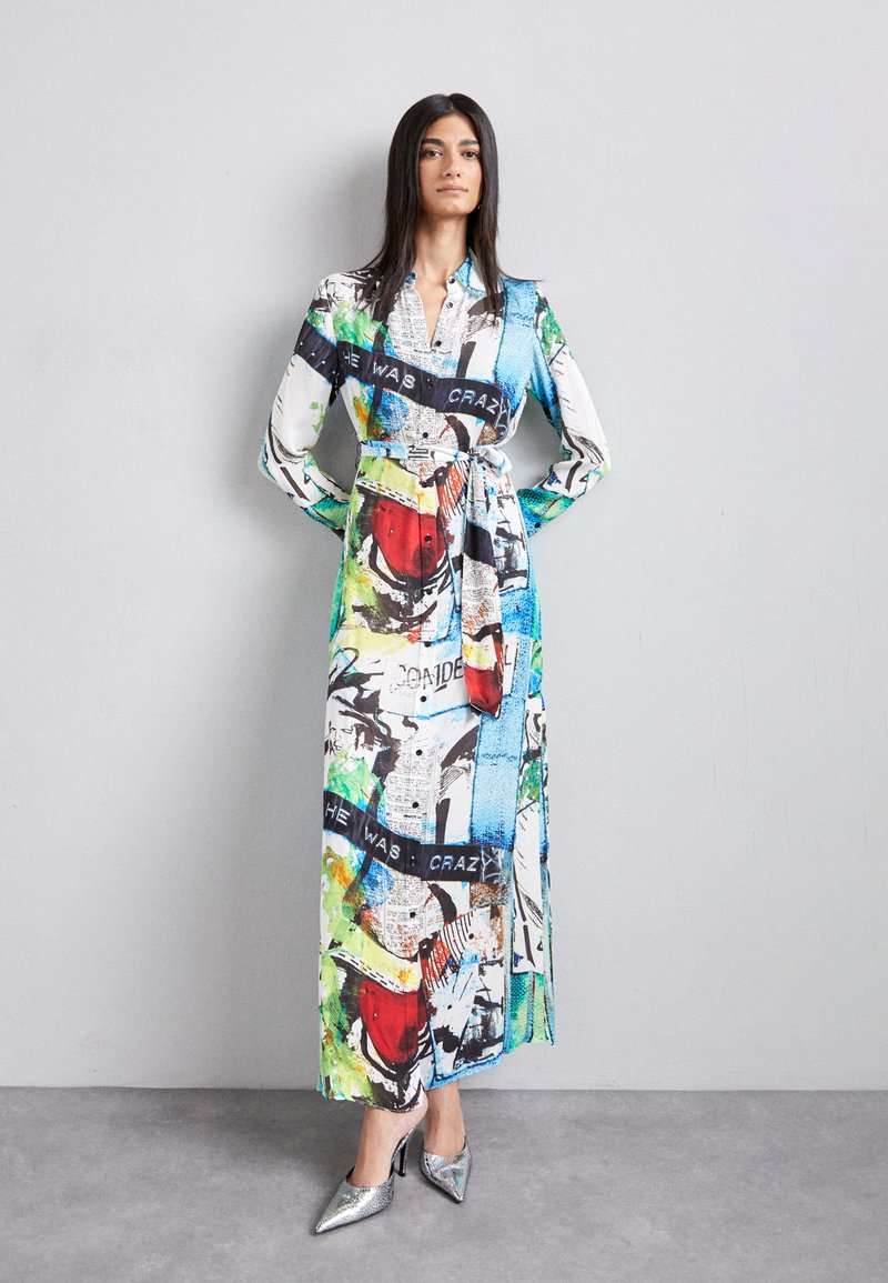 Alice + Olivia CHASSIDY SHIRT DRESS - Marškininė suknelė - confidential