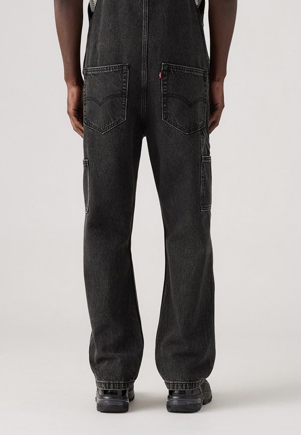 RED TAB™ OVERALLS - Denim Dungarees - darkly wash overall4