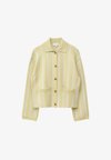 Gilet - yellow white stripes
