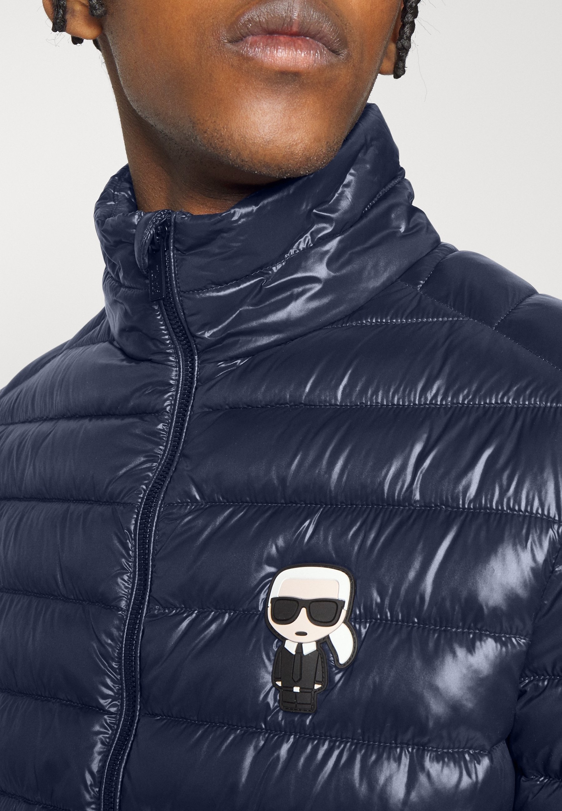 KARL LAGERFELD Light jacket - dark blue - (Pre-owned) - Zalando