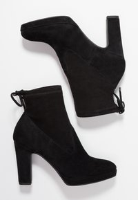 Pier One Botines de tacón - black