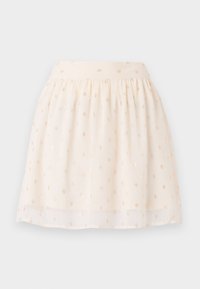 ONLIVY MINI SKIRT - Minigonna - whitecap gray/gold coloured