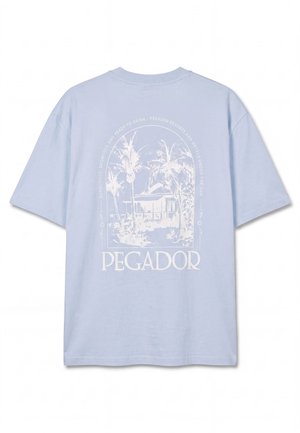 Pegador, TRAVNIK  - T-shirt imprimé - washed ocean blue