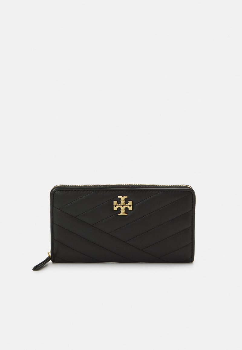 Tory Burch - KIRA CHEVRON ZIP CONTINENTAL WALLET - Monedero - black, Ampliar