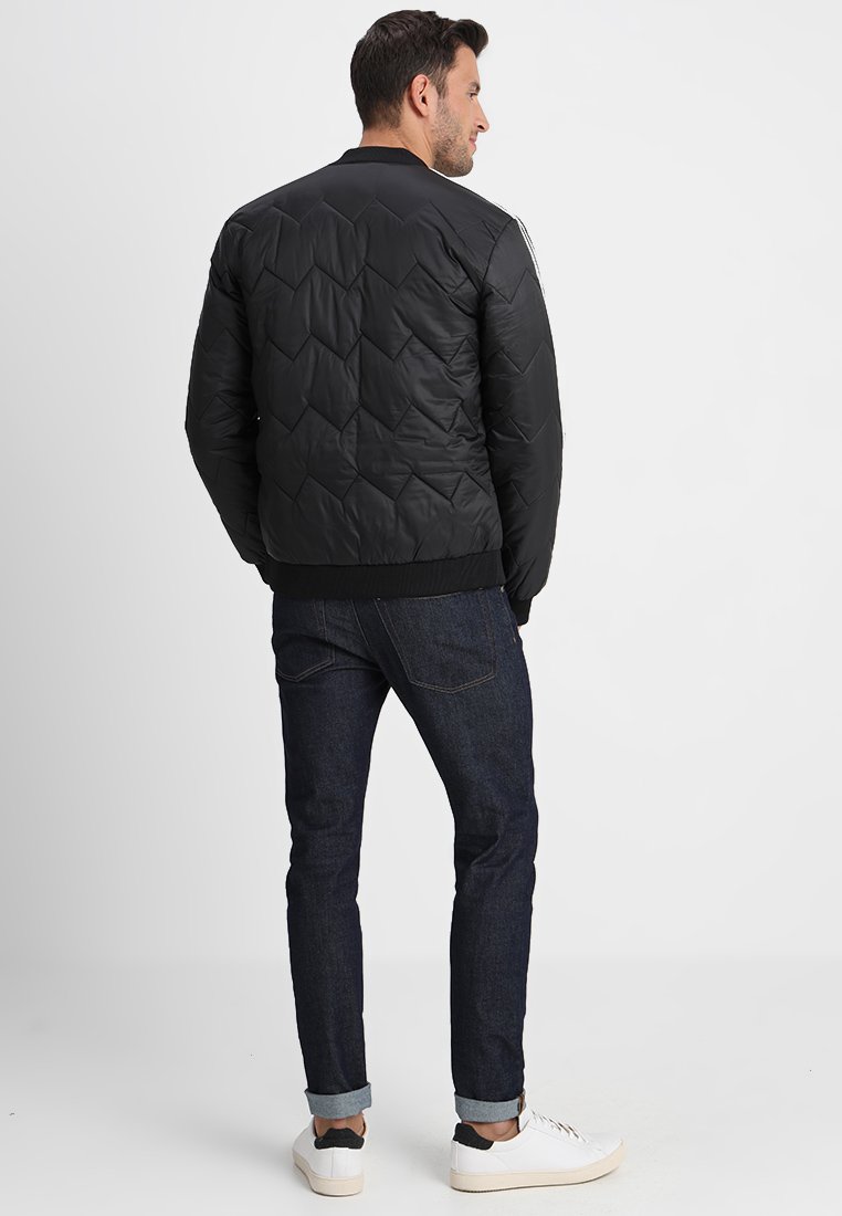 adidas quilted bomber jacket