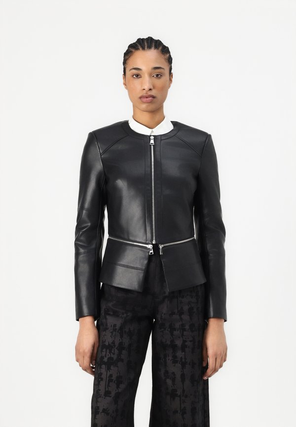 ZIP JACKET - Faux leather jacket