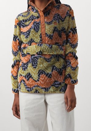 Fleece trui - multi-coloured