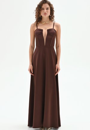 LUNGO CIOCCOLATO - Robe longue - chocolate