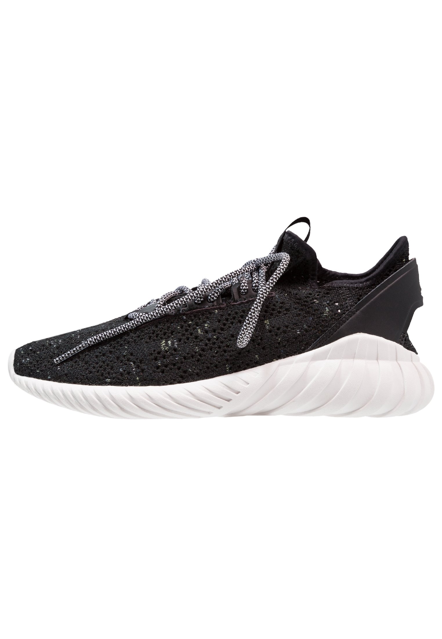 adidas Originals TUBULAR DOOM SOCK PK - Sneakers alte - core black/footwear  white/semi frozen yellow/nero - Zalando.it