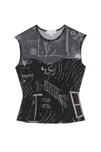 MONO PALMA - Tops - black/white
