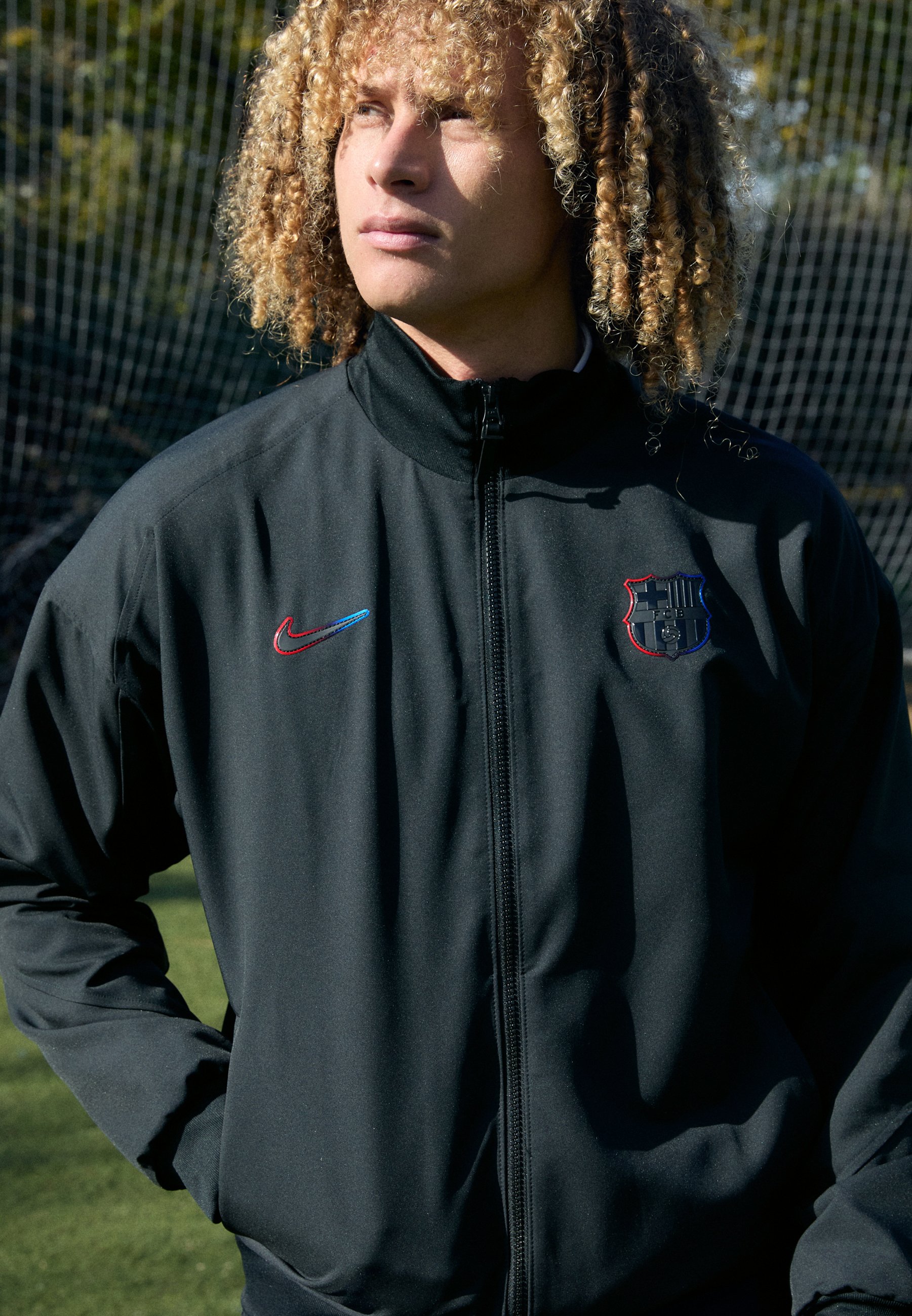 FC Barcelona Nike ウォームアップウェア Nike Performance FC BARCELONA NIKE DF STRIKE ANTHEM HOME