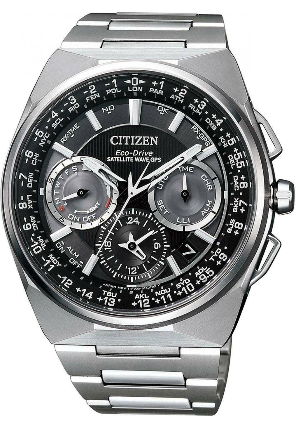 Citizen Chronograph watch - schwarz/silver-coloured - Zalando.de