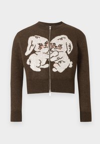 CUTIES UNISEX - Kardigán - brown