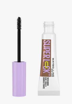 SUPER LOCK BROW GLUE - Augenbrauengel - medium brown
