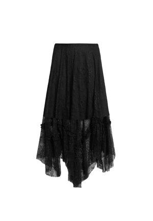 AllSaints, JOSIE LACE - A-lijn rok - black