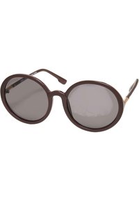 Urban Classics UNISEX ACCESSOIRES CANNES WITH CHAIN - Ochelari de soare - cherry