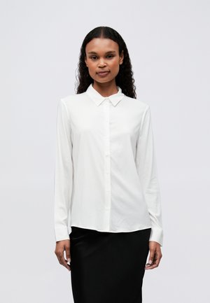 MILLY SHIRT - Nööpidega pluus - clear cream