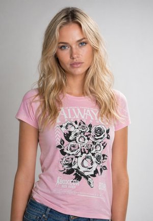 Boxeur Des Rues, T-SHIRT - Camiseta estampada - light rose