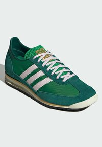 adidas Originals SL72 OG - Športni copati - night indigo   semi green spark   collegiate green