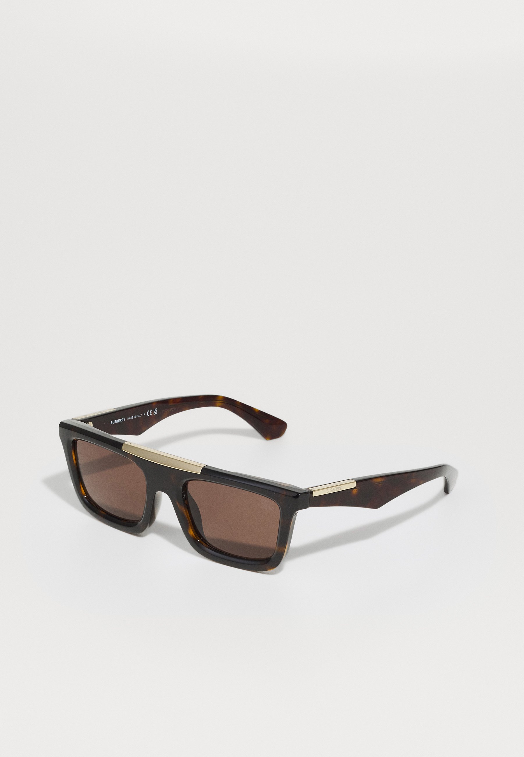 Burberry UNISEX - Sunglasses - dark havana/dark brown 
