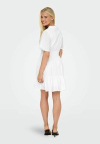 ONLY ONLRARKEL  - Dnevna haljina - bright white
