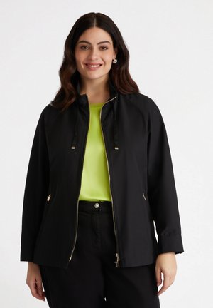 CON ZIP - Summer jacket - nero
