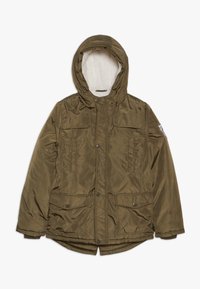 Lemon Beret Abrigo de invierno - khaki