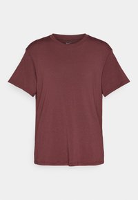 ONE RELAXED TOP - Športne majice - burgundy crush/black