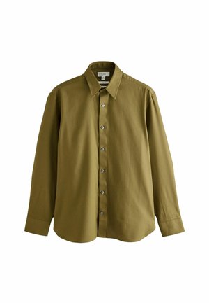 Next, REGULAR FIT - LONG SLEEVE SOFT TOUCH SMART SHIRT - Shirt - olive green