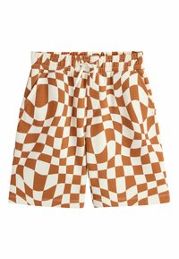 Ikke valgt, rust brown check