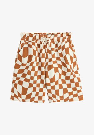 Next, NEXT - Shorts - rust brown check