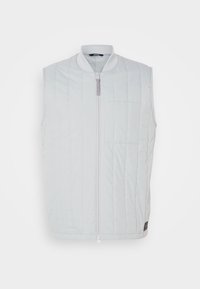 LEAFELL QUILTED GILET - Waistcoat - mineral grey