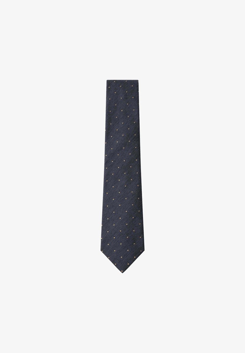 Hackett London STRUCTURE DOT - Cravate - navy