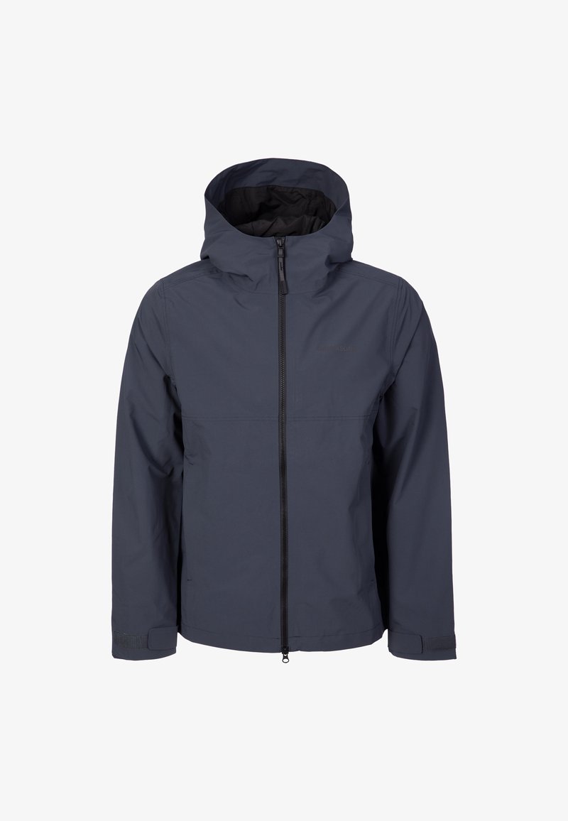 Hard Shell Jacket Blue Didriksons NOAR USX JKT - Waterproof jacket - sleepy blue-g/blue - Zalando