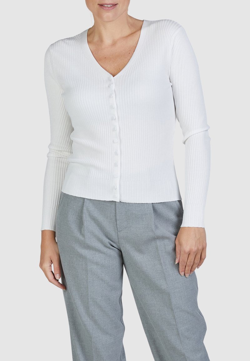 Marc Aurel Strickjacke - off white