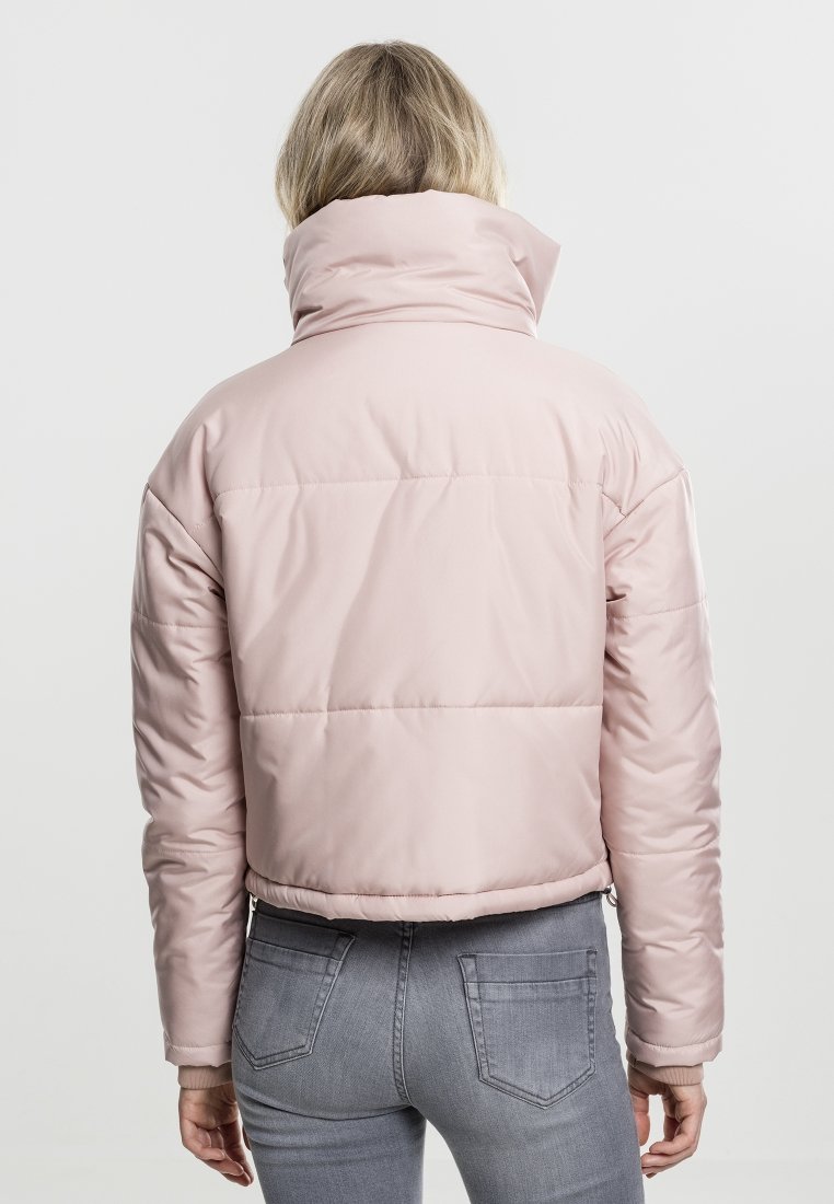 Urban Classics LADIES OVERSIZED HIGH NECK JACKET Lett Urban Classics LADIES OVERSIZED HIGH NECK JACKET - Lett jakke - rose