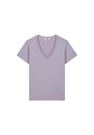 COL V EN ENCENS SOFIA - T-shirt basic - violet