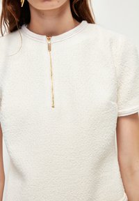 adL ZIPPERED MINI - Denní šaty - light beige