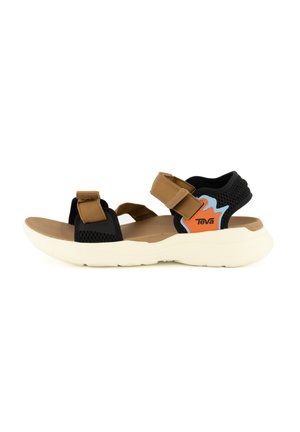 TREKKING ZYMIC - Sandalias de senderismo - honey brown  black
