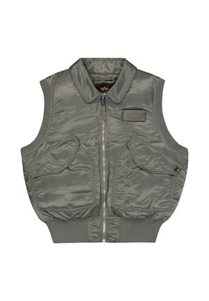 Alpha Industries, ALPHA INDUSTRIES MEN - VESTS CWU-45/P VEST VINTAGE - Smanicato - vintage green