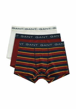 3-PACK MULTISTRIPED - Boxers - plumped red