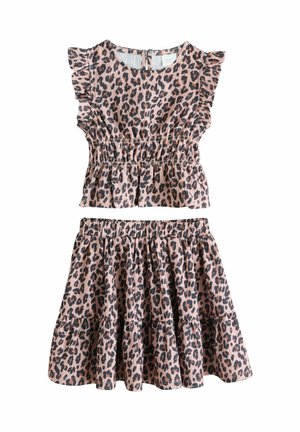 REGULAR FIT -  SET  - A-Linien-Rock - animal print