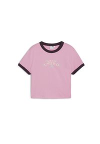 DOWNTOWN GRAPHIC  - Apdrukāts T-krekls - mauved out