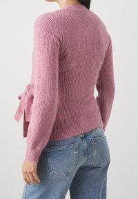 Anna Field MAMA Neuletakki - mottled light pink