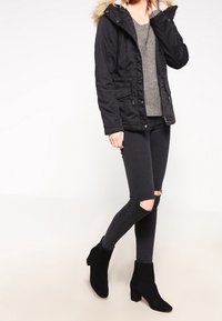 VILA Maglione - mottled grey