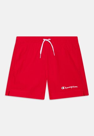 SMALL LOGO - Swimming shorts - red